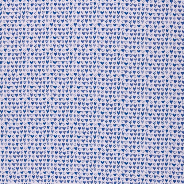 Bomuldsjersey kollektion "Ocean Breeze" hjerter