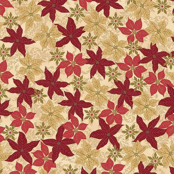 Bomuld "Snow Crystals" 4593-202