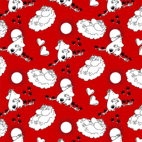 Bomuldsjersey "Moomin" 135-5