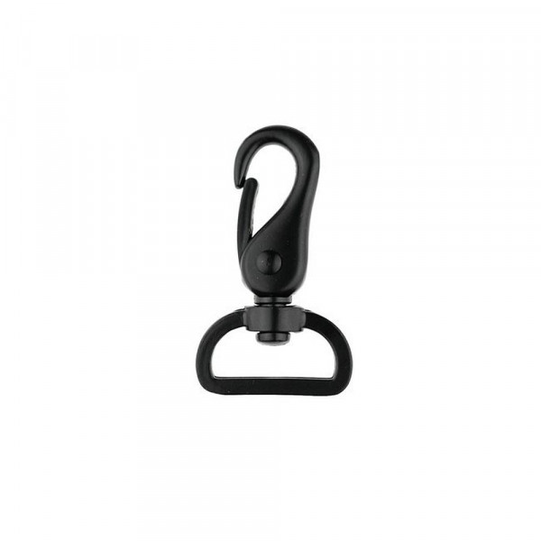 Karabinhage 25mm sort