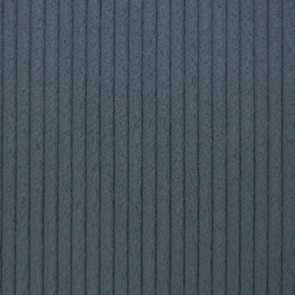 Bredriflet fløjl "Marian" blue grey 259