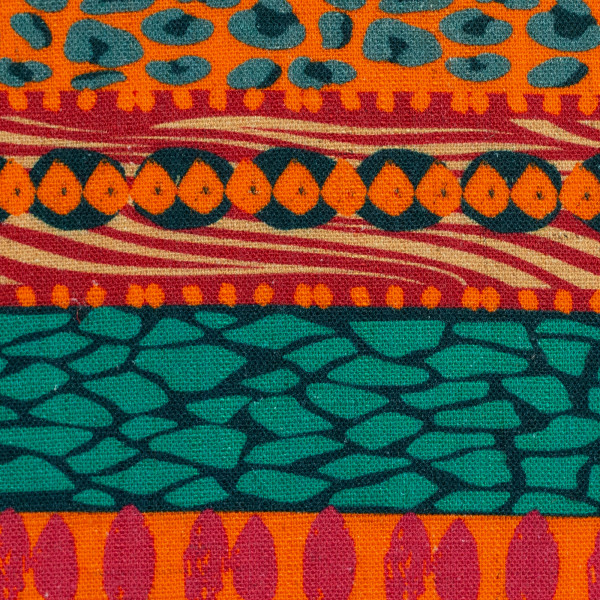 Blanding af viscose og hør "Wild stripes" wild