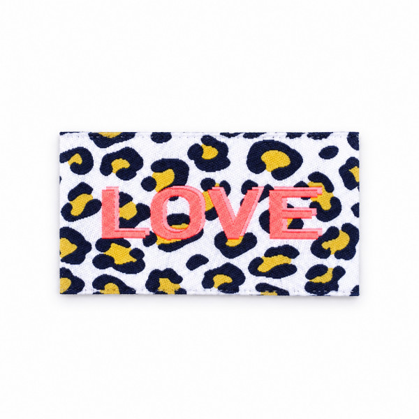 Label "Love" leo 45 x 25 mm