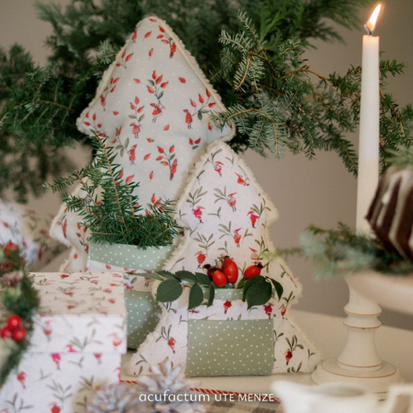 Baumwollstoff "Mistelwichtel" von acufactum