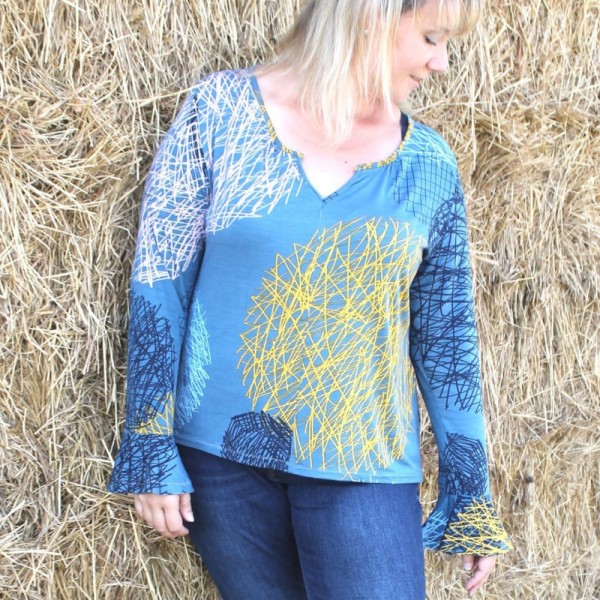 Snitmønster Dame-Shirt “Blusenshirt“ str 34 - 52
