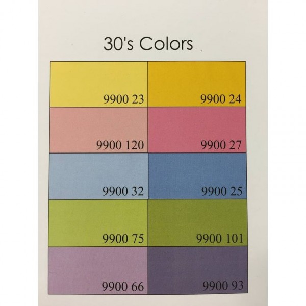 Charm Pack 5`` Square "30s Colors" fra moda
