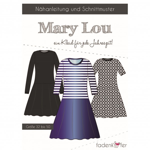 Papierschnittmuster "Mary Lou" Damen Gr. 32 - 50