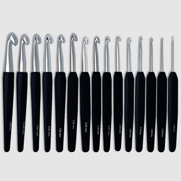 Häkelnadel kollektion "KnitPro Aluminium"