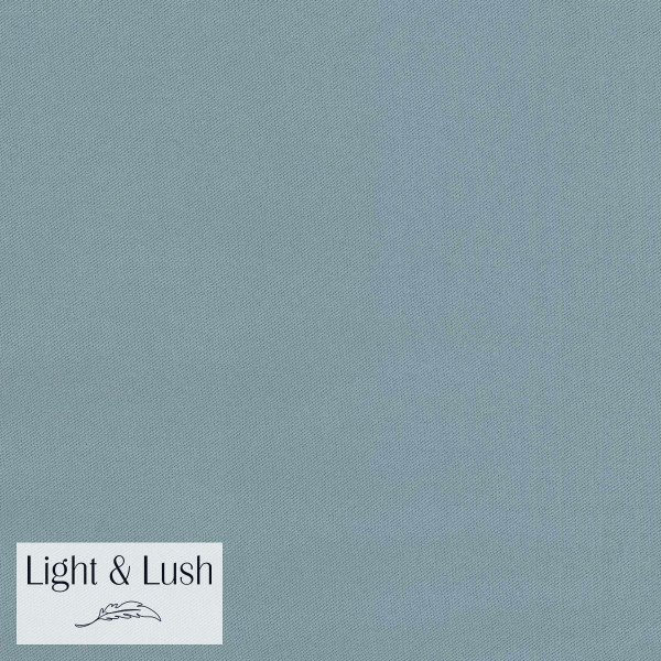 Viscose fra Light & Lush solid col.09 dusty blue