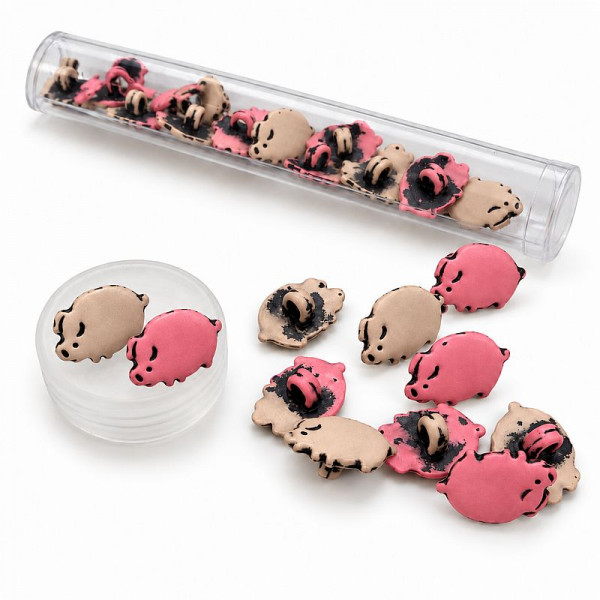 Øjeknap kollektion "Piggy"