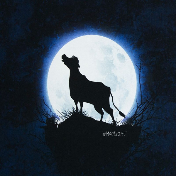 90cm French Terry Panel "Moolight" von Thorsten Berger