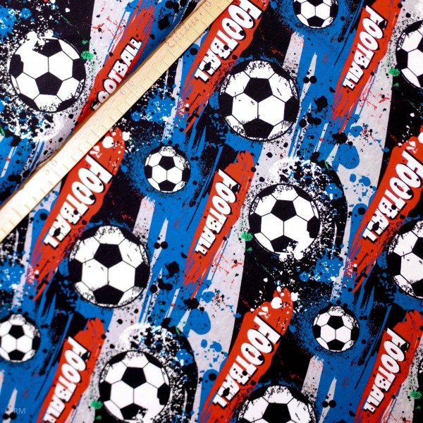 Bomuldsjersey "Football"