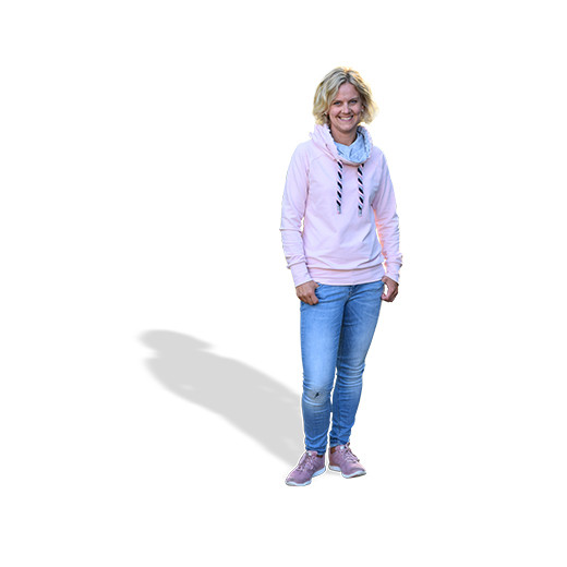 Snitmønster Hoodie “Noa“ Dame str 32 - 58