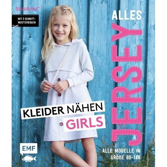 Bog "Alles Jersey - Kleider nähen GIRLS" str 80...