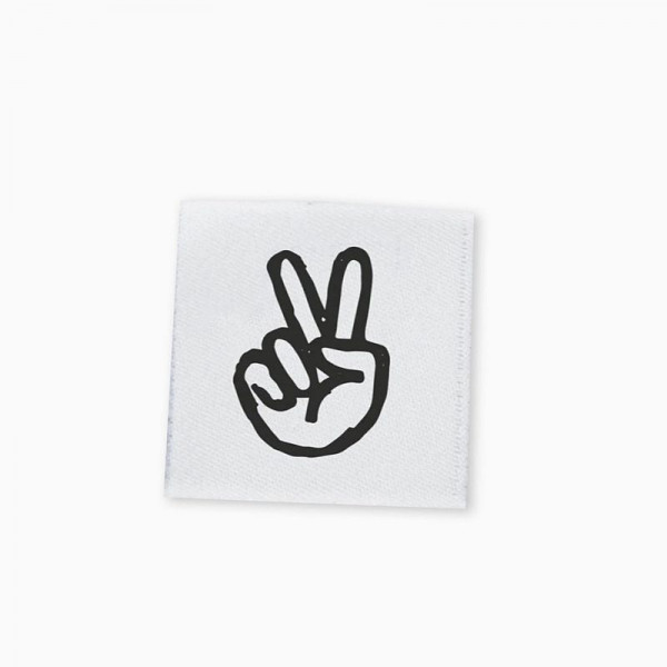 Label "Peace" 20 x 20 mm