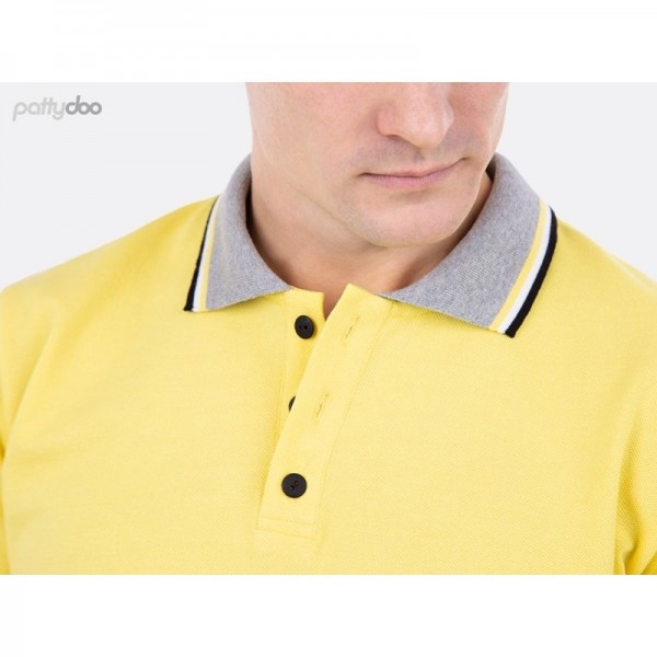 Snitmønster Herre-Polo-Shirt "Jake" str XS - XXXL by pattydoo