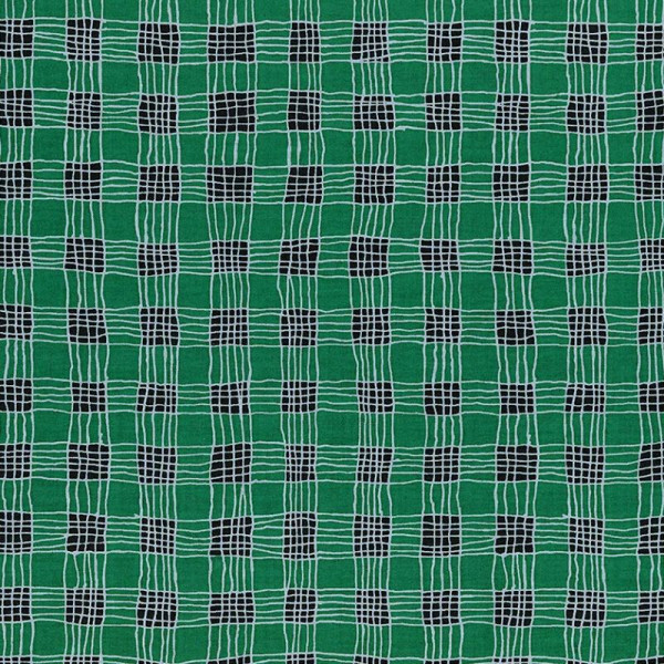 Bomuld "Gingham aqua PWBM089" February 2025