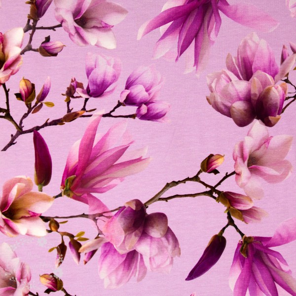 Bomuldsjersey "Magnolia"