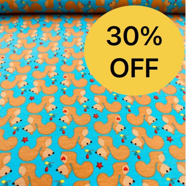 Bomuldsjersey "Magic Wood" by Cherry Picking