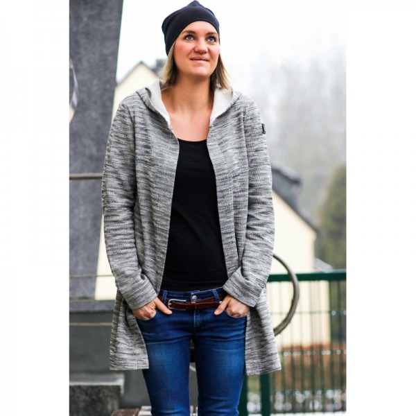 Snitmønster Dame-Cardigan “My Jumi“ str 34 - 44