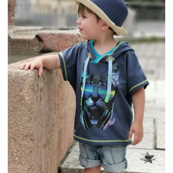 Snitmønster Kids-Shirt “Sommerwind“ str 86 - 164