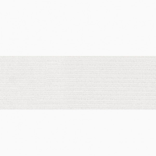 30mm Elastikband weiß