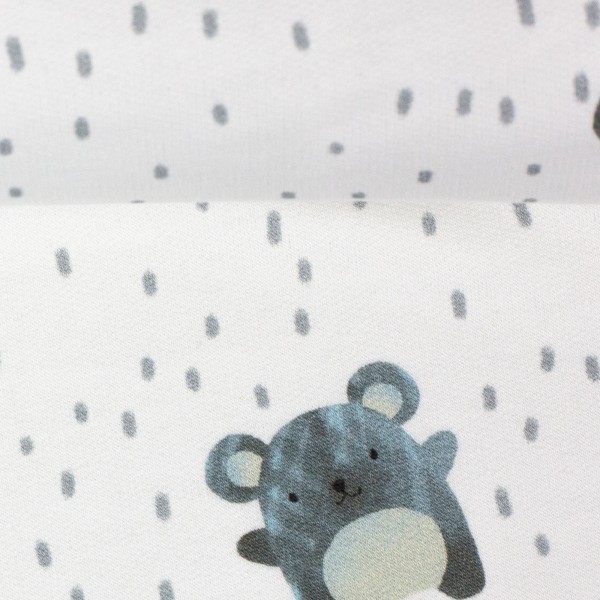Isoli "Mini Forest" Bamse hvid
