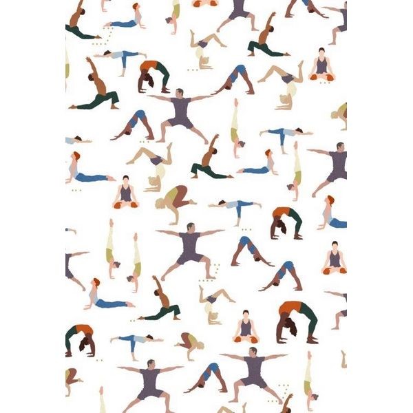 Bomuld "Nicoles Prints II - Namaste" fra Alexander Henry