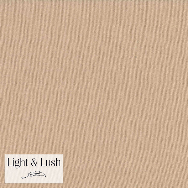Viscose fra Light & Lush solid col.08 sand
