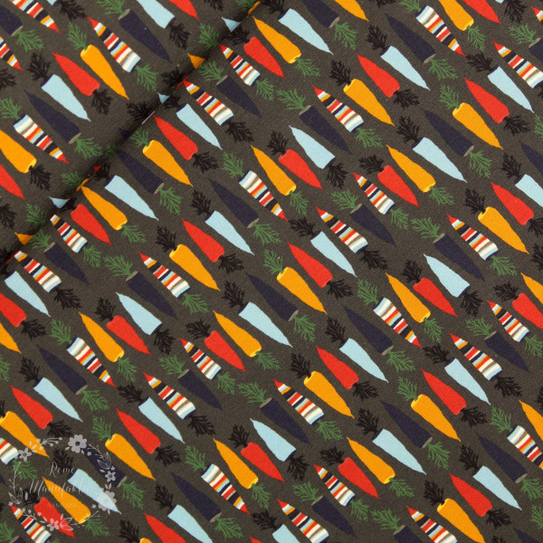 Bomuldsjersey “Autumn Carrot“ by Lila-Lotta,...