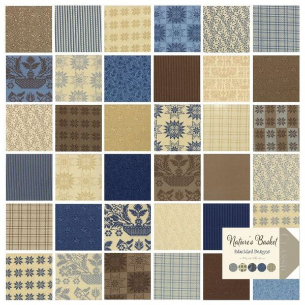 Layer Cake Bundle “Nature's Basket“ fra moda