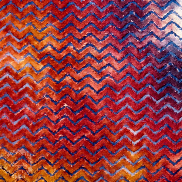 Jersey med viscose "Zig-Zag"