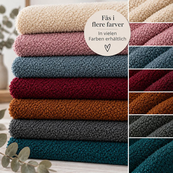 Teddy-Boucle Kollektion "Teddy" mit Fleece