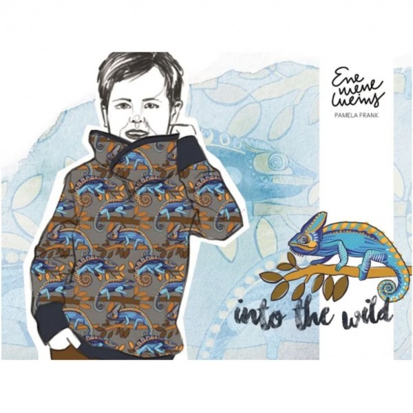 BIO-French-Terry "Into the Wild" fra enemenemeins