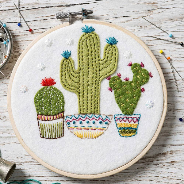 Stickpackung "Cactus" von Corinne Lapierre