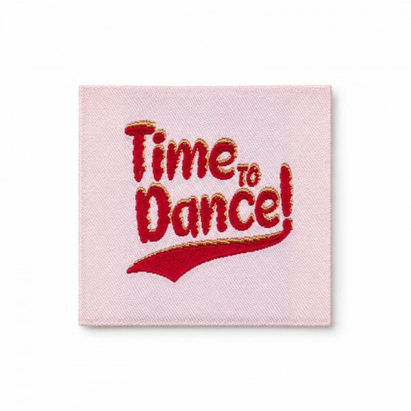 Label "Time to Dance" 35 x 35 mm