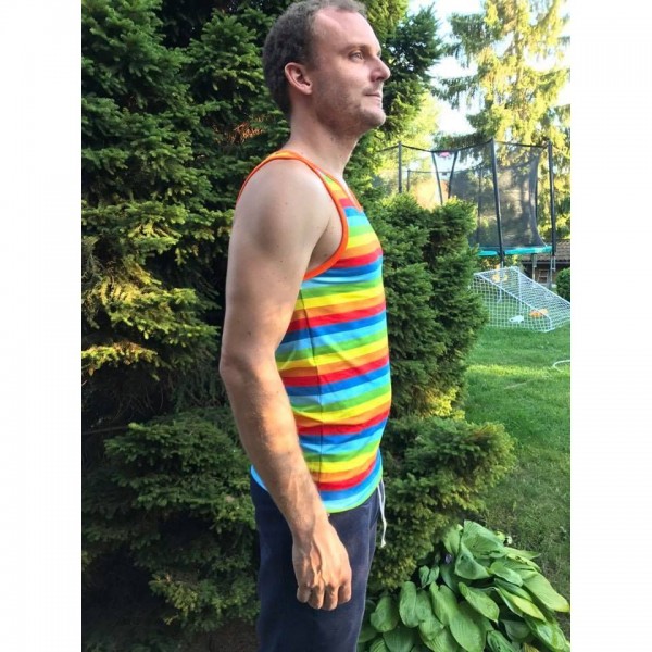 Snitmønster til mænd "Every day Tank Top" str S - XXXXL