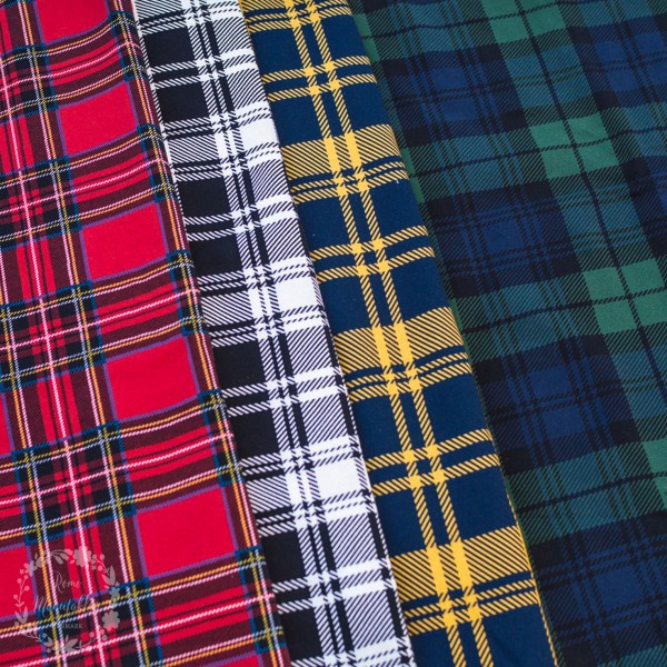 French Terry kollektion "Dundee" plaid