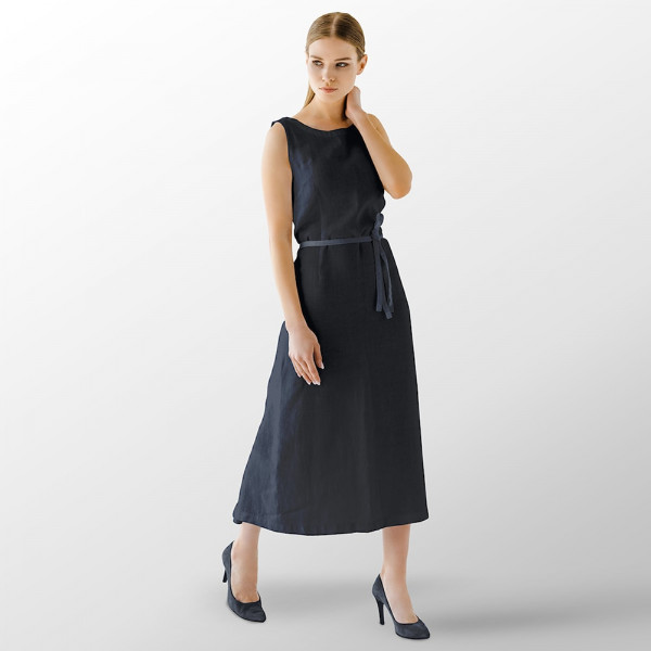 Viscose fra Light & Lush solid col.04 blå