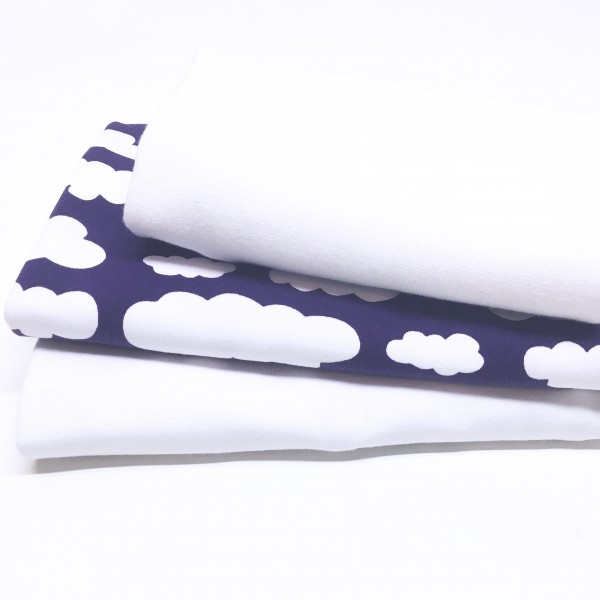 10% SPAR-PAKKE Jersey "Clouds" lilla