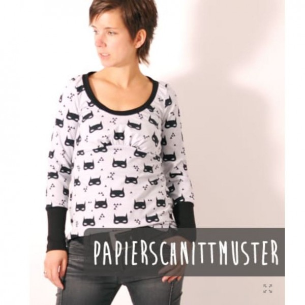 Snitmønster LeniPePunkt 79 "PUFFED.shirt" str XS-XXXL