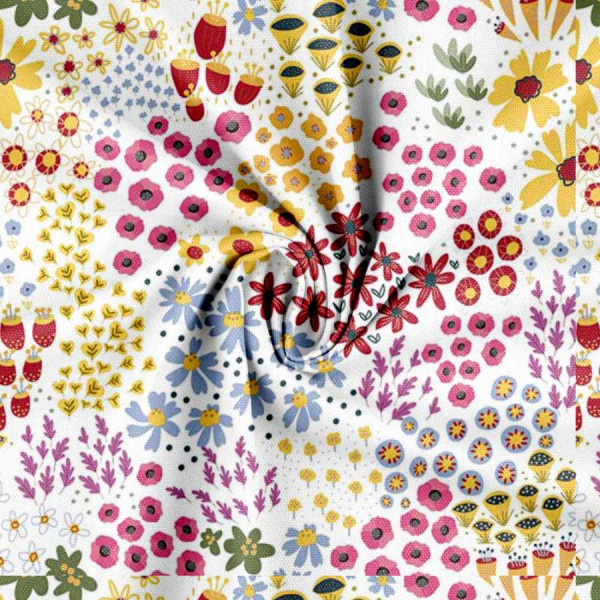 Canvas "Mange små blomster"