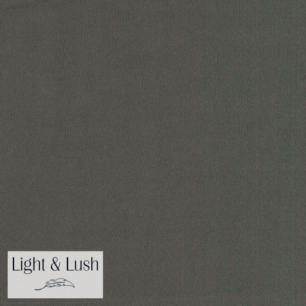 Viscose fra Light & Lush solid col.02 grå
