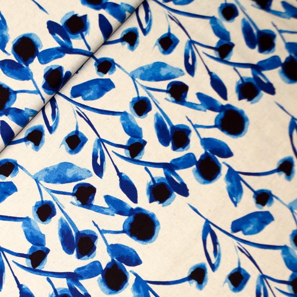 Canvas med blomster fra Robert Kaufman