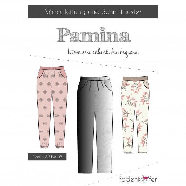 “Pamina“ Dame str 32 - 58 – Dame Snitmønster – Manufaktur