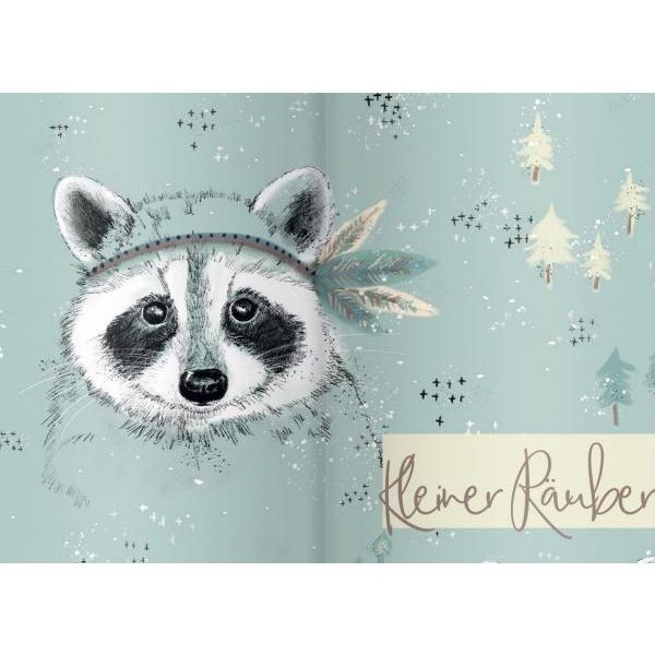 BIO-French Terry "Kleiner Räuber" by Tante Gisi