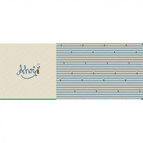 66 cm French Terry-Panel kollektion "Ahoi" eller "Moin"