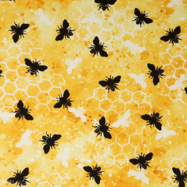 Fat Quarter “A bee“s life“ by Michael Davis