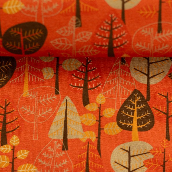 50 cm Steinbeck-Jersey "Woody" træer rød