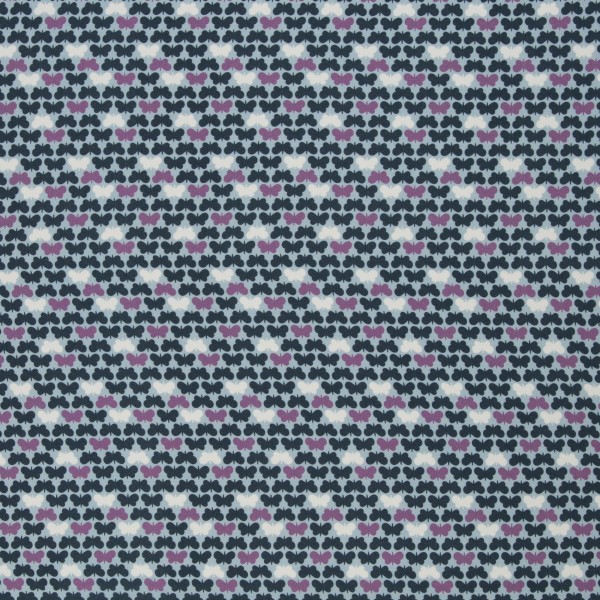 Fastvævet viscose "Butterflies" by lycklig design